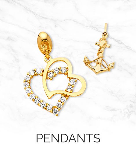 Shop our Pendants and Charms collections at My Jewelry Plaza
