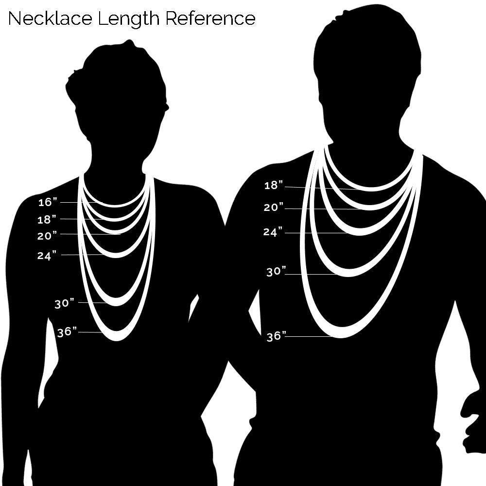 Cuban Chain Necklace (3.5 mm) in 14K Gold